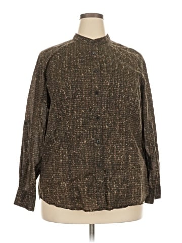 MICHAEL Michael Kors Long Sleeve Button-Down Shirt (view 1)
