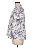 Shein Floral Ivory Short Sleeve Blouse Size L - photo 5