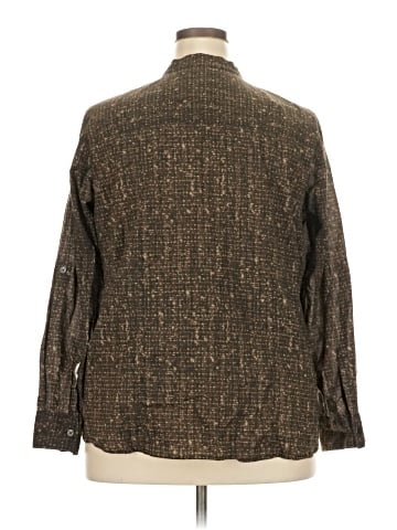 MICHAEL Michael Kors Long Sleeve Button-Down Shirt (view 2)