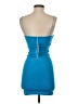 Zara Solid Blue Cocktail Dress Size S - photo 2