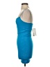 Zara Solid Blue Cocktail Dress Size S - photo 5