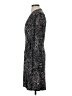H By Halston Paisley Black Casual Dress Size XS - photo 5