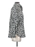 J.Crew 100% Silk Animal Print Ivory Long Sleeve Silk Top Size 0 - photo 4