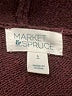 Market and Spruce Burgundy Pullover Sweater Size L - photo 7