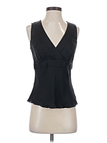 Adrienne Vittadini Sleeveless Silk Top (view 1)