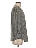 Cynthia Steffe Stripes Black 3/4 Sleeve Top Size XS - photo 4