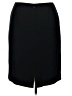 DressBarn 100% Polyester Solid Black Formal Skirt Size 16 - photo 2
