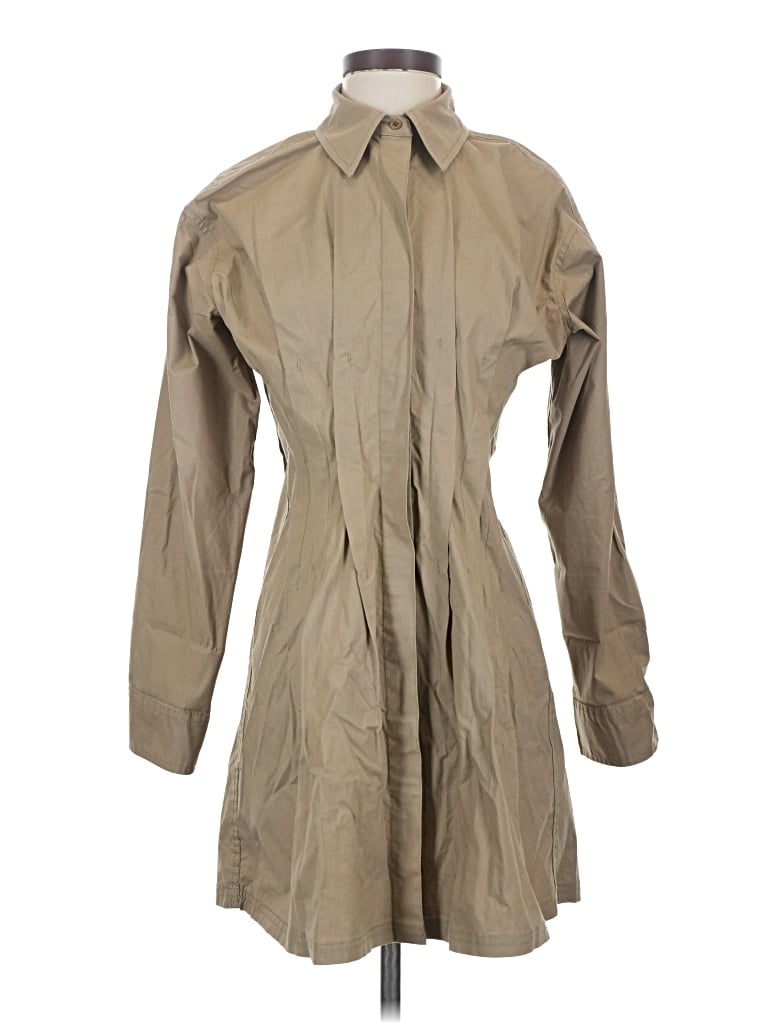 Pre-owned Pilcro Trenchcoat In Tan