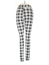 Forever 21 Checkered-gingham Black Leggings Size XS - photo 1