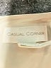 Casual Corner 100% Polyester Color Block Tan Casual Dress Size 6 - photo 7