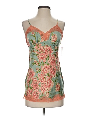 Gold Hawk Sleeveless Silk Top (view 1)