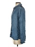 Buttons 100% Lyocell Blue Long Sleeve Button-Down Shirt Size S - photo 5