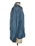 Buttons 100% Lyocell Blue Long Sleeve Button-Down Shirt Size S - photo 4