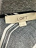 Ann Taylor LOFT Stripes Black Jumpsuit Size 6 - photo 4