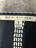 Max Studio 100% Cotton Stripes Black Casual Dress Size S - photo 7