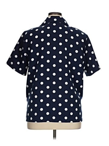 Draper's & Damon's Short Sleeve Blouse (view 2)