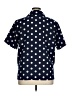 Draper's & Damon's 100% Polyester Polka Dots Blue Short Sleeve Blouse Size XL - photo 2