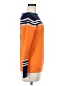 Unbranded Color Block Orange Pullover Sweater Size M - photo 4