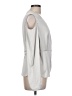 ALLSAINTS 100% Polyester Silver Long Sleeve Blouse Size 10 - photo 4