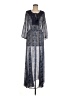 DR2 Paisley Blue Casual Dress Size M - photo 1