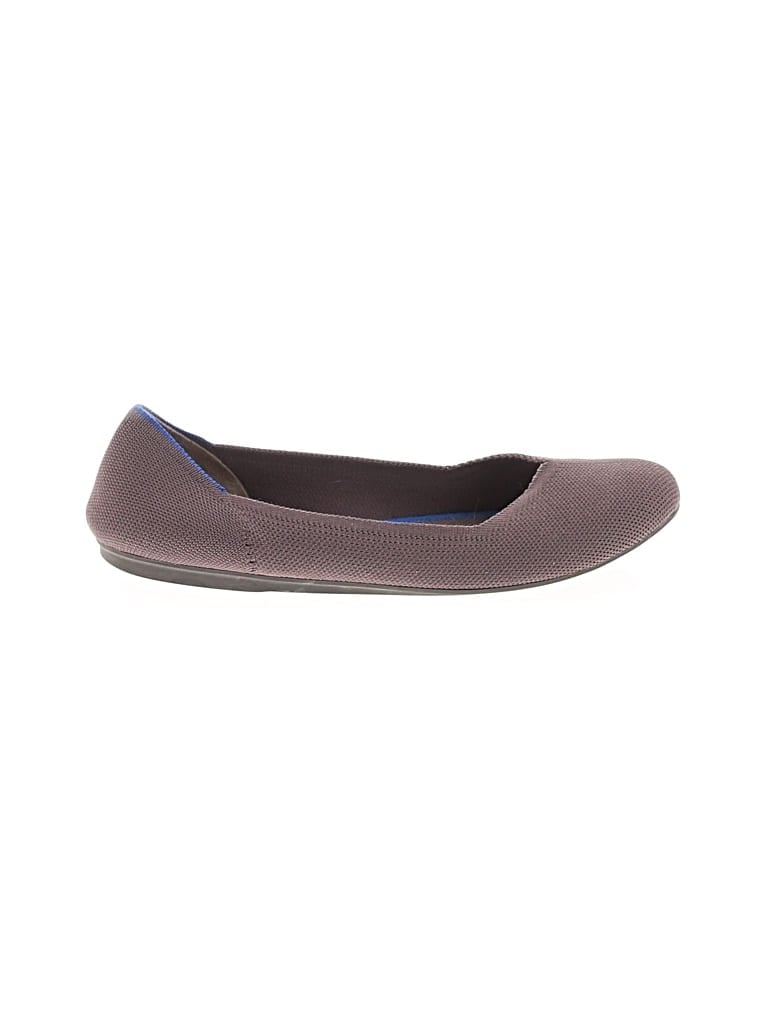 Pre-owned Rothys Flats In Brown
