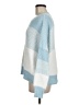 Miracle Color Block Blue Pullover Sweater Size M - photo 5