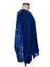 Falcon & Bloom Blue Long Sleeve Blouse Size M - photo 4