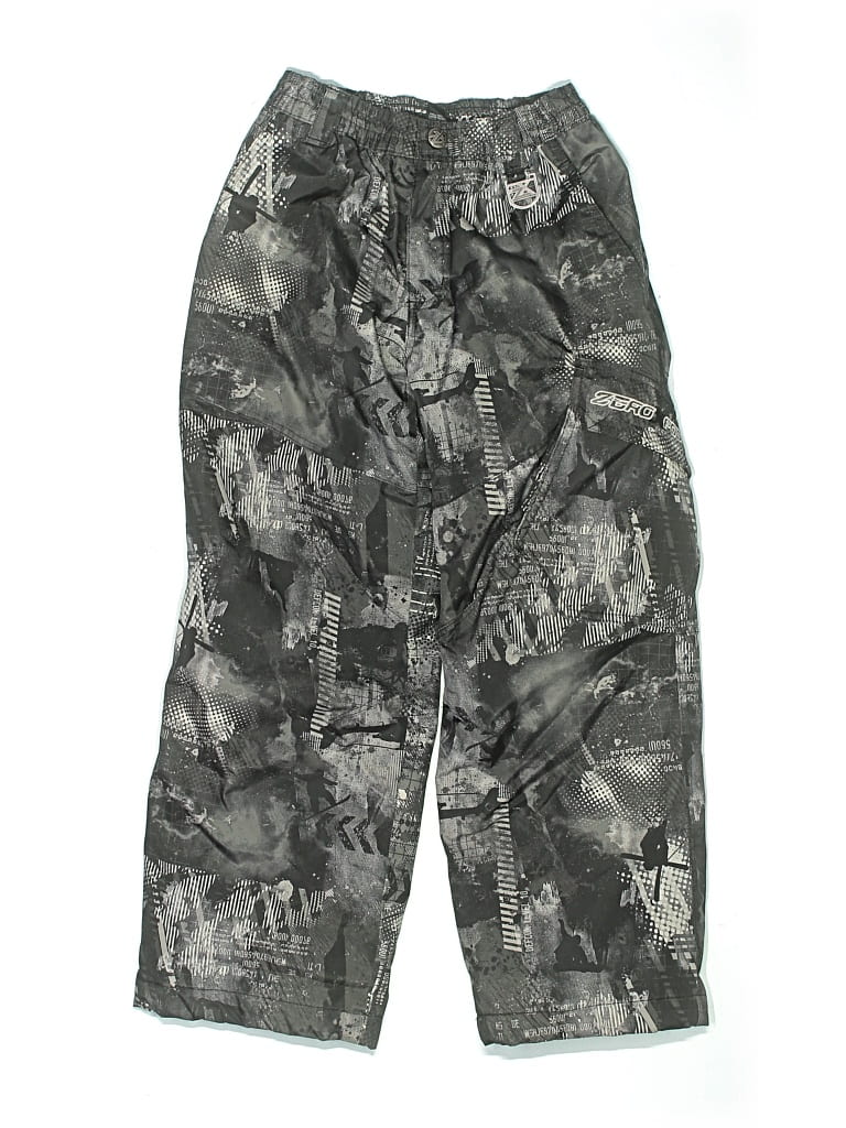 Pre-owned Zeroxposur Kids' Casual Pants In Gray