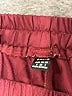 Shein 100% Polyester Color Block Burgundy Track Pants Size S - photo 4