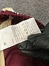 Shein 100% Polyester Color Block Burgundy Track Pants Size S - photo 5