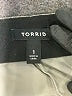 Torrid Metallic Silver Casual Skirt Size 1X Plus (1) - photo 4