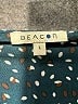 Beacon Stars Teal 3/4 Sleeve Blouse Size L - photo 7