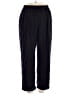 Unbranded 100% Polyester Solid Black Casual Pants Size XL - photo 1
