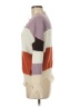 Shein 100% Acrylic Color Block White Pullover Sweater Size M - photo 5