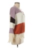 Shein 100% Acrylic Color Block White Pullover Sweater Size M - photo 4