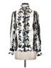 Alberto Makali Print White 3/4 Sleeve Blouse Size S - photo 1
