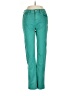 Ann Taylor LOFT Color Block Teal Jeans Size 26 waist - photo 1