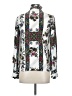 Alberto Makali Print White 3/4 Sleeve Blouse Size S - photo 2