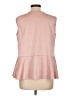 Du Jour Pink Sleeveless Blouse Size L - photo 2