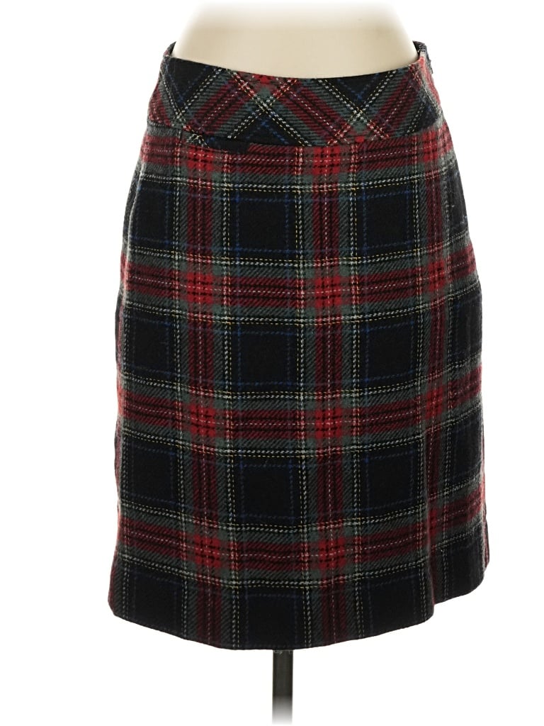 Pre-owned L.l.bean Wool Skirt In Black