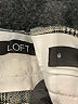 Ann Taylor LOFT Houndstooth Gray Dress Pants Size 6 - photo 6
