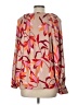 Entro Pink 3/4 Sleeve Blouse Size L - photo 2