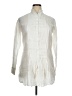 100% CAPRI Solid White Long Sleeve Button-Down Shirt Size XL - photo 1