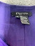 Etcetera Color Block Blue Purple Casual Dress Size 6 - photo 7