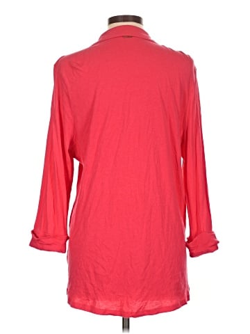 Calvin Klein 3/4 Sleeve Button-Down Shirt (view 2)