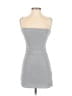 UNIF 100% Polyester Metallic Silver Cocktail Dress Size S - photo 1
