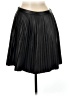 Theory 100% Leather Solid Black Leather Skirt Size 6 - photo 1
