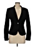 Express Animal Print Black Blazer Size 8 - photo 1