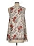 Max Studio 100% Polyester Floral Ivory Sleeveless Blouse Size S - photo 2