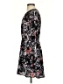 Aqua 100% Polyester Floral Black Casual Dress Size XS - photo 5